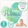 Scutece Pampers Harmonie Marimea 1, 2-5 kg, 50 buc