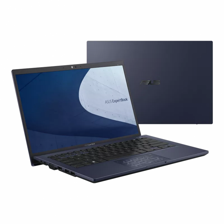 Laptop Business ASUS ExpertBook B1, B1400CBA-EK0758X, 14.0-inch, procesor Intel Core i3-1215U, 16GB RAM, 512GB SSD, Intel UHD Graphics, Windows 11 Pro, Star Black