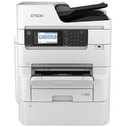 Imprimanta multifunctionala inkjet color Epson WF-C879RDTWF, A3, duplex, ADF, USB 2.0, Wi-Fi, 26 ppm negru, 26 ppm color