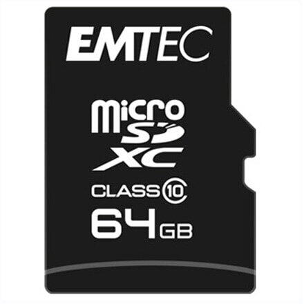 Card de memorie Emtec microSDHC, 64GB, CL10