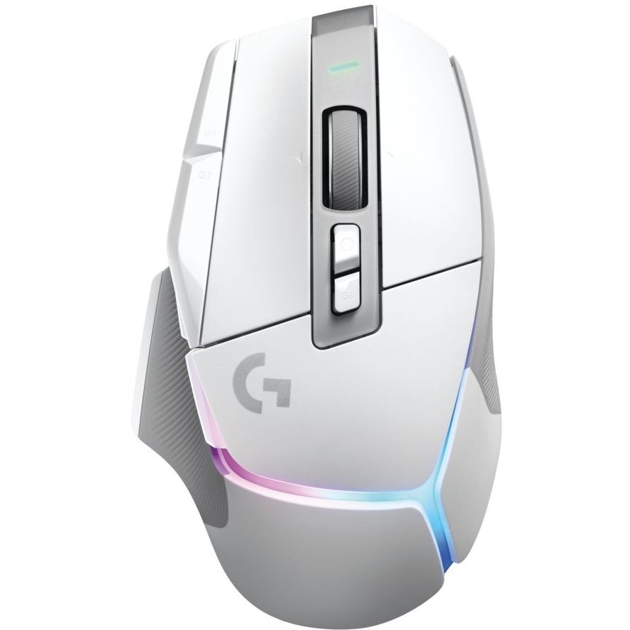 Mouse gaming, Logitech, G502 X Plus, RGB, 25600 dpi, Alb