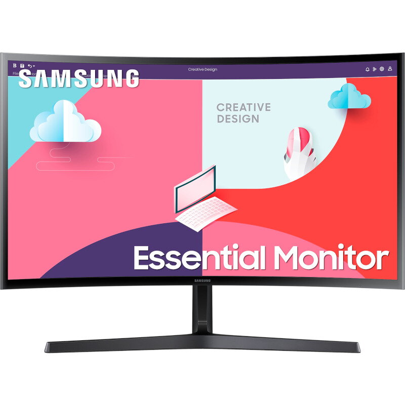Monitor LED Samsung LS24C366EAUXEN Curbat 24 inch FHD VA 4 ms 75 Hz FreeSync
