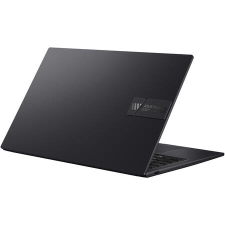 Laptop ASUS VivoBook 15X OLED K3504VA cu procesor Intel®Core™ i7-1360P pana la 5.0 GHz, 15.6", Full HD, OLED, 8GB, 512GB SSD, Intel® UHD Graphics, No OS, Indie Black