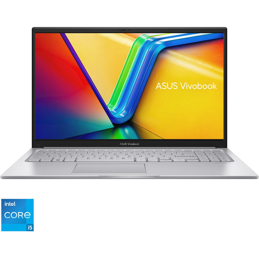 Laptop Asus Vivobook 15 A1504za Cu Procesor Intel® Core™ I5-1235u Pana La 4.40 Ghz, 15.6, Full Hd, Ips, 8gb, 512gb Ssd, Intel® Uhd Graphics, No Os, Cool Silver