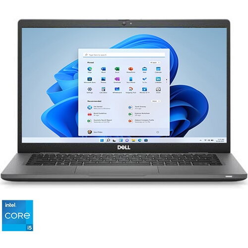 Laptop Dell Latitude 7330 cu procesor Intel® Core™ i5-1235U pana la 4.40 GHz, 13.3, Full HD, 16GB, 512GB SSD, Intel® Iris® Xe Graphics, Windows 11 Pro, Black