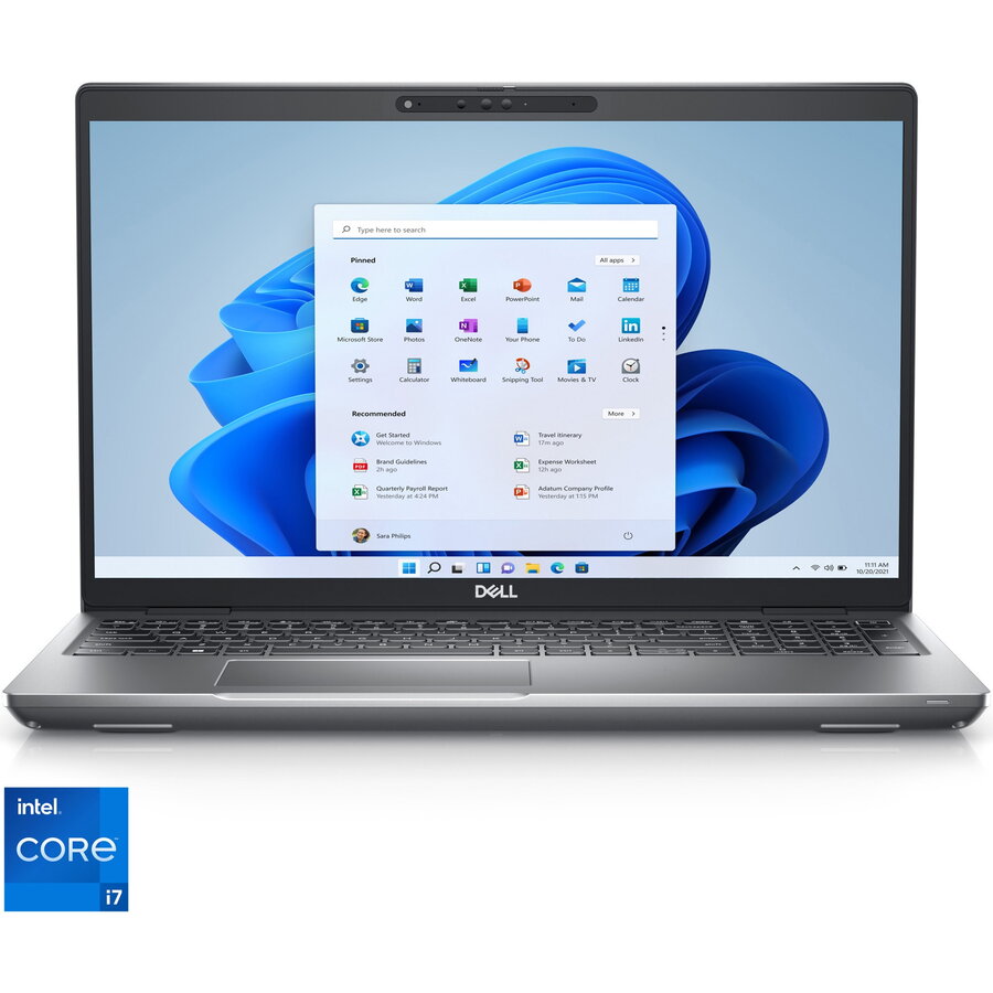 Laptop Dell 15.6&#039;&#039; Latitude 5531 (seria 5000), Fhd, Procesor Intel® Core™ I7-12800h (24m Cache, Up To 4.80 Ghz), 16gb Ddr5, 512gb Ssd, Geforce Mx550 2gb, Win 11 Pro, 3yr