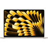 Laptop Apple MacBook Air 15" cu procesor Apple M2, 8 nuclee CPU si 10 nuclee GPU, 16GB, 256GB SSD, Starlight, INT KB