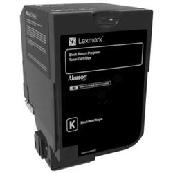 LEXMARK 74C2HKE TONER CARTRIDGE BLACK