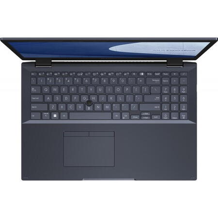 Laptop ASUS 15.6'' ExpertBook B2 B2502CBA, FHD, Procesor Intel® Core™ i7-1260P (18M Cache, up to 4.70 GHz), 16GB DDR4, 1TB SSD, Intel Iris Xe, No OS, Star Black