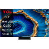 Televizor MiniLed TCL 50C805, 126 cm, Smart Google TV, 4K Ultra HD, 100hz, Clasa G