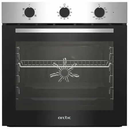 Cuptor incorporabil Arctic ARVIF1110XD, Electric, 70 l, Autocuratare Aqua Drop, Timer, Clasa A, Inox