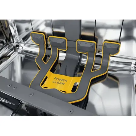 Masina de spalat vase Whirlpool W7F HS51 X, 15 seturi, 8 programe, Tehnologia Al-6lea Simt, NaturalDry, PowerCleanPro, Clasa B, Pornire cu intarziere, FlexiSpace, 60 cm, Inox