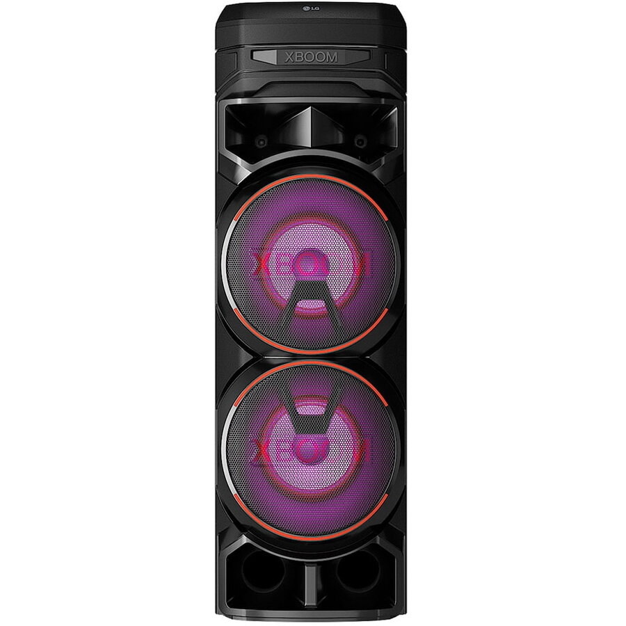 Sistem audio LG XBOOM RNC9, Bluetooth, Radio FM, Karaoke, Wireless Party Link, Double Bass-Boost, Negru