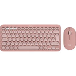 Logitech Kit tastatura + mouse Pebble 2 Combo, Tonal Rose
