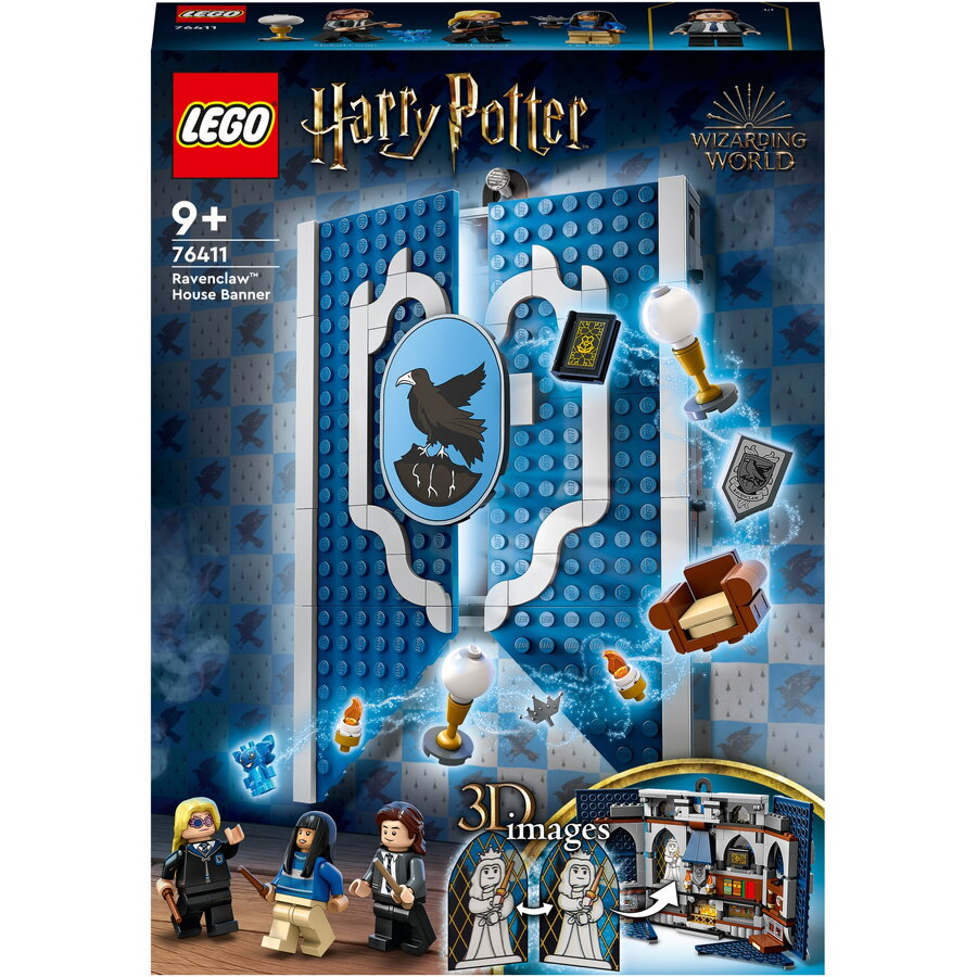 LEGO® Harry Potter™ - Bannerul Casei Ravenclaw™ 76411, 305 piese
