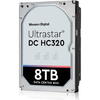 Western Digital HDD Server ULTRASTAR 7K8, 3.5", 8TB, 7200rpm, SATA3, 256MB