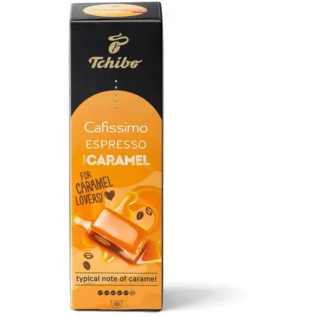 Capsule Tchibo Cafissimo Espresso Caramel, 10 capsule, 75g