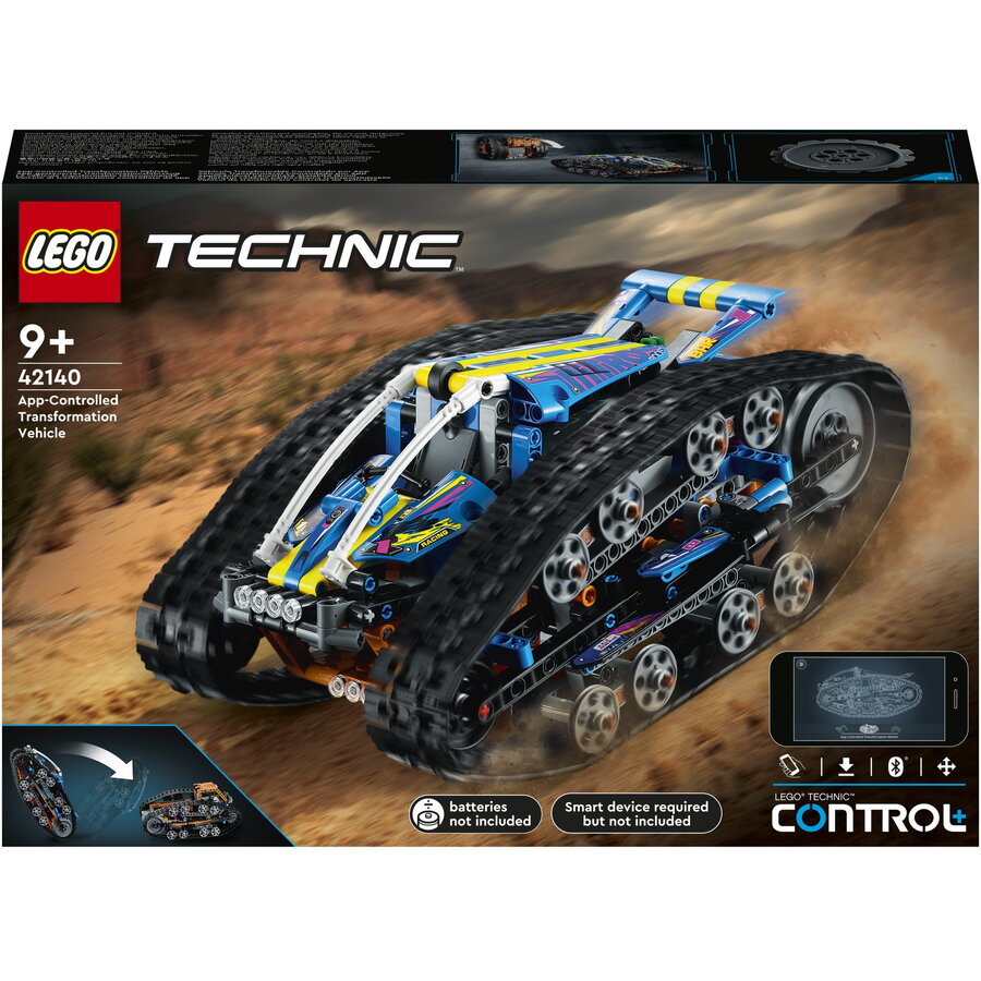LEGO® Technic - Vehicul de transformare controlat de aplicatie 42140, 772 piese
