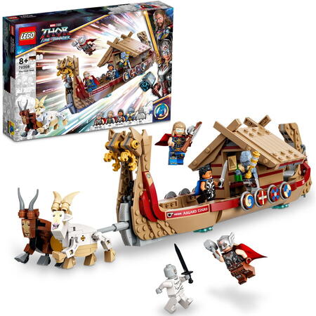 LEGO® Super Heroes - Barca trasa de capra 76208, 564 piese