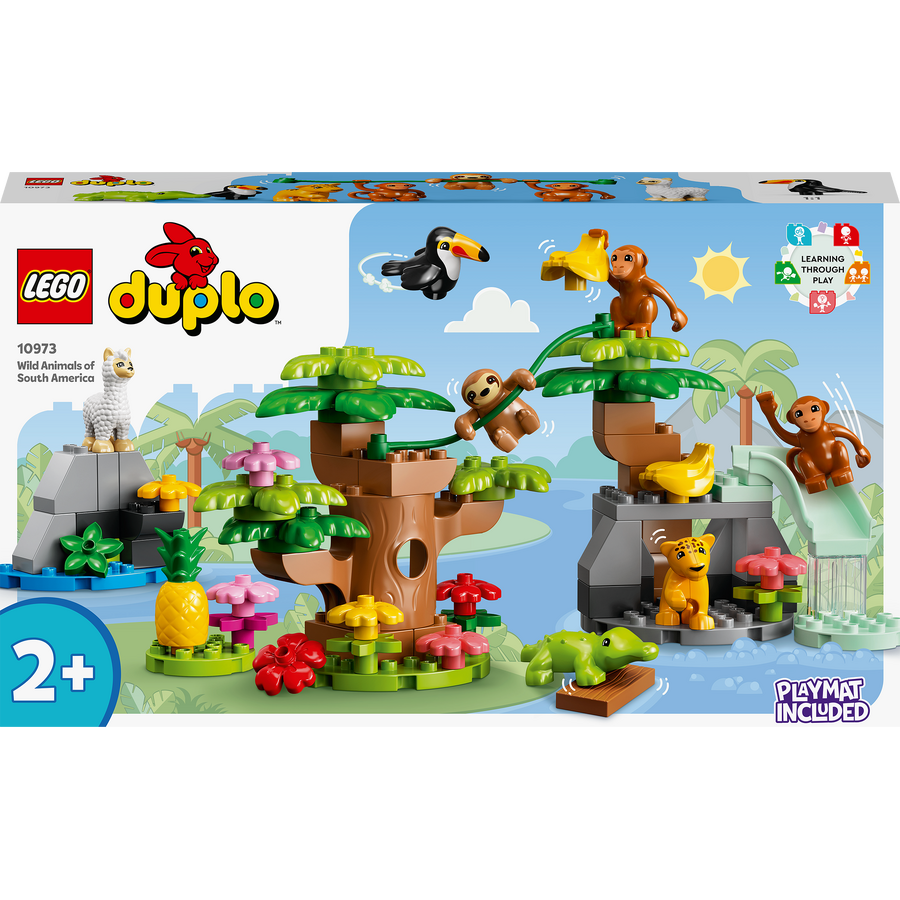 LEGO® DUPLO® - Animale salbatice din America de Sud 10973, 71 piese