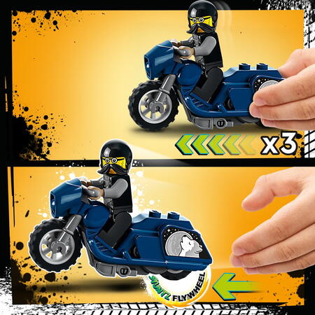 LEGO® City - Motocicleta de cascadorii 60331, 10 piese