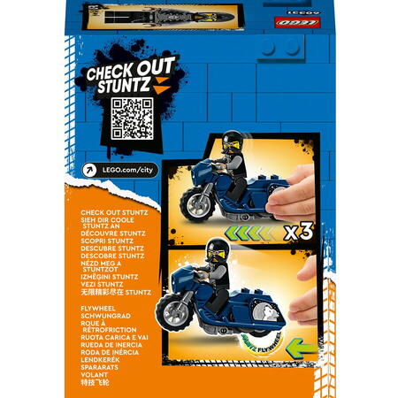 LEGO® City - Motocicleta de cascadorii 60331, 10 piese