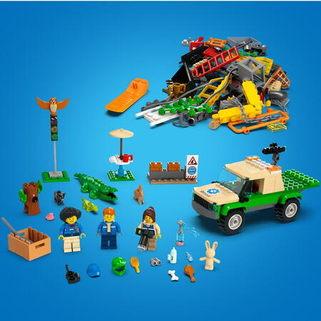 LEGO® City - Misiuni de salvare a animalelor salbatice 60353, 246 piese