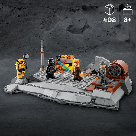 LEGO® Star Wars™ - Obi-Wan Kenobi™ vs. Darth Vader™ 75334, 408 piese