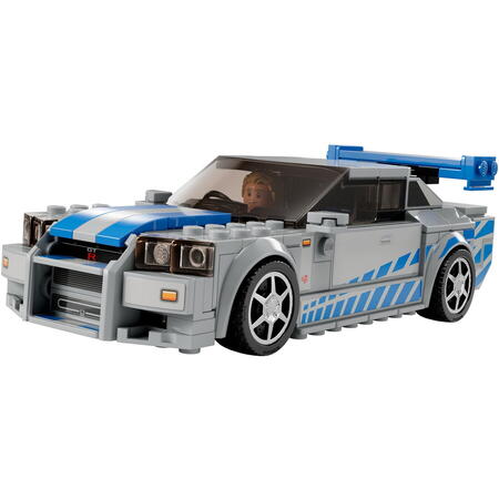 LEGO® Speed Champions - Nissan Skyline GT-R (R34) Mai furios, mai iute 76917, 319 piese