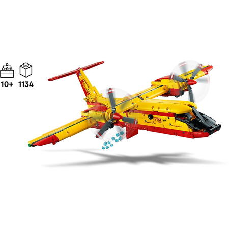 LEGO® Technic - Avion de pompieri 42152, 1134 piese