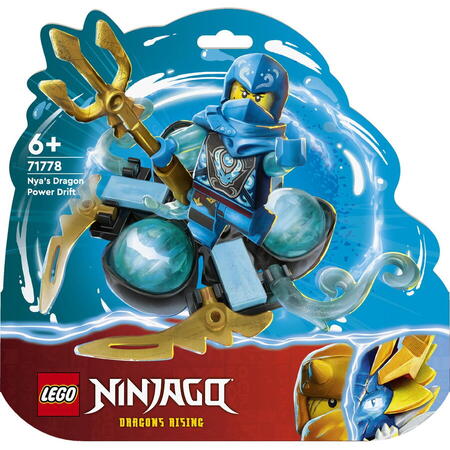 LEGO® Ninjago - Driftul Spinjitzu al Nyei cu puterea dragonului 71778, 57 piese