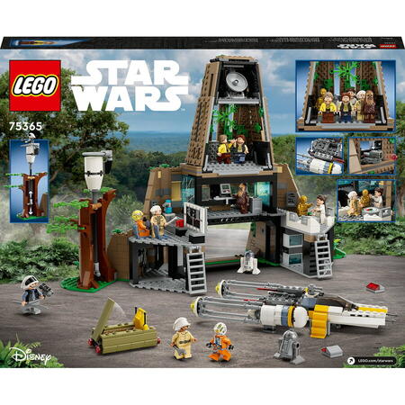 LEGO® Star Wars - Baza rebela de pe Yavin 4 75365, 1066 piese