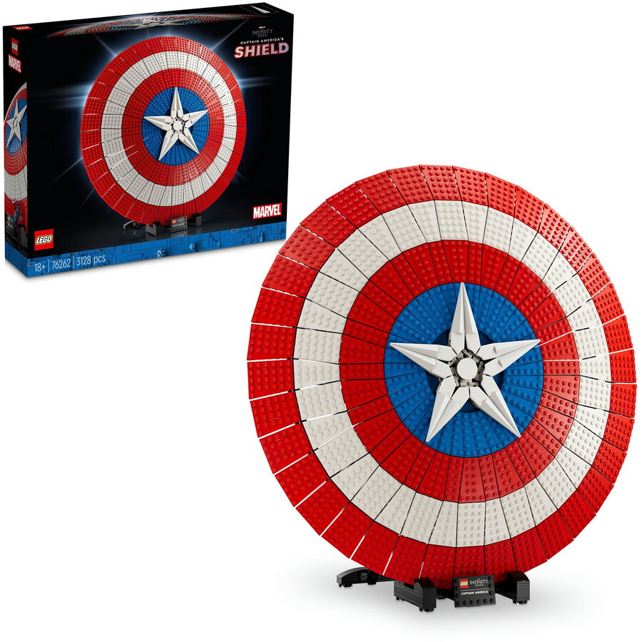 LEGO® Super Heroes - Scutul lui Captain America 76262, 3128 piese