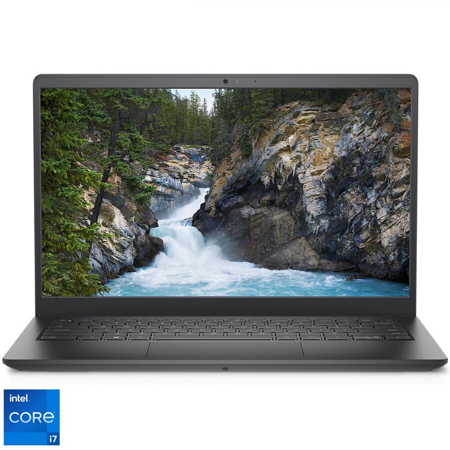 Laptop Dell Vostro 3430 cu procesor Intel® Core™ i7-1355U pana la 5.0 GHz, 14 Full HD, 16GB DDR4, 512GB SSD, Intel® Iris® Xe Graphics, Ubuntu, Carbon Black, 3y ProSupport and Next Business Day Onsite Service