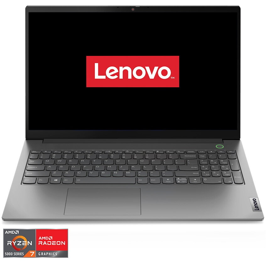 Laptop Lenovo Thinkbook 15 G4 Aba Cu Procesor Amd Ryzen™ 5 5625u Pana La 4.3 Ghz, 15.6, Full Hd, Ips, 16gb Ddr4, 512gb Ssd, Amd Radeon™ Graphics, No Os, Mineral Grey