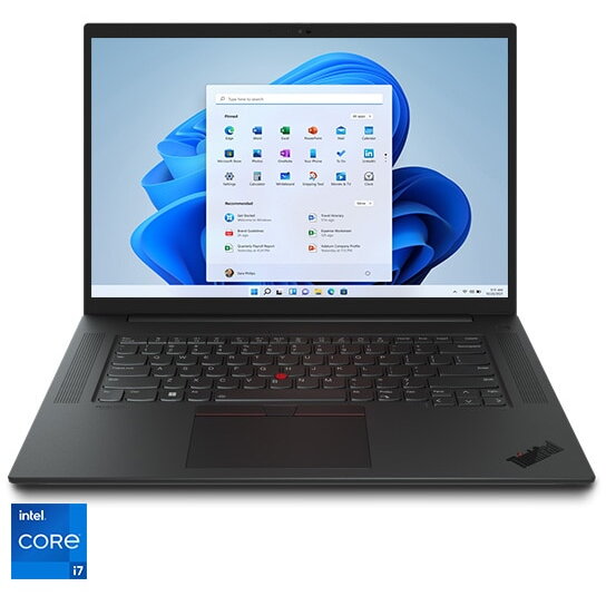 Laptop Lenovo Thinkpad P1 Gen 6 Cu Procesor Intel® Core™ I7-13700h Pana La 5.0 Ghz, 16, Wuxga, Ips, 32gb Ddr5, 1tb Ssd, Nvidia® Rtx A1000 6gb Gddr6, Windows 11 Pro, Black