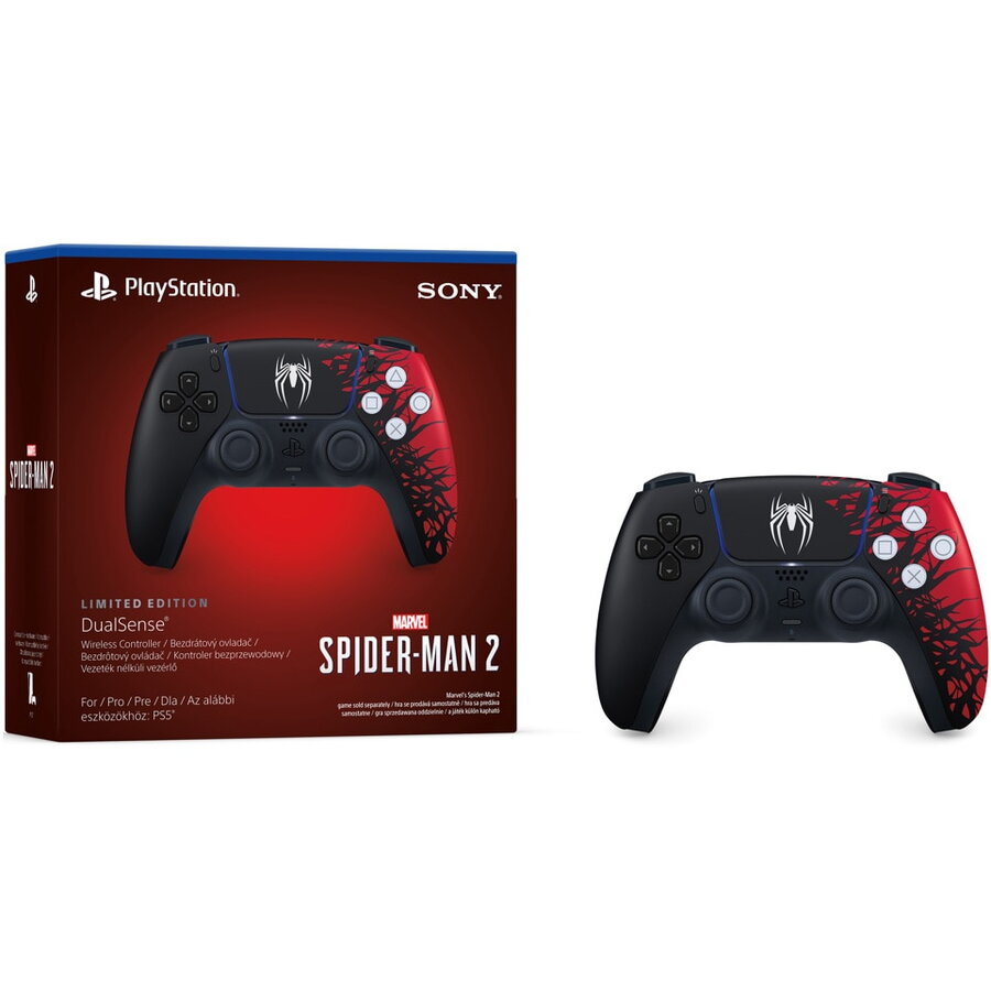 Controller Wireless PlayStation 5 DualSense, Marvel's Spider-Man 2 Limited Edition