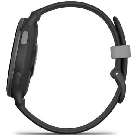 Smartwatch Garmin vivoactive 5, GPS, 42mm, curea silicon, Slate/Black