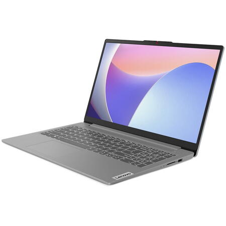 Laptop Lenovo IdeaPad Slim 3 15IAH8 cu procesor Intel® Core™ i5-12450H pana la 4.4 GHz, 15.6", Full HD, 8GB, 512GB SSD, Intel® UHD Graphics, No OS, Arctic Grey