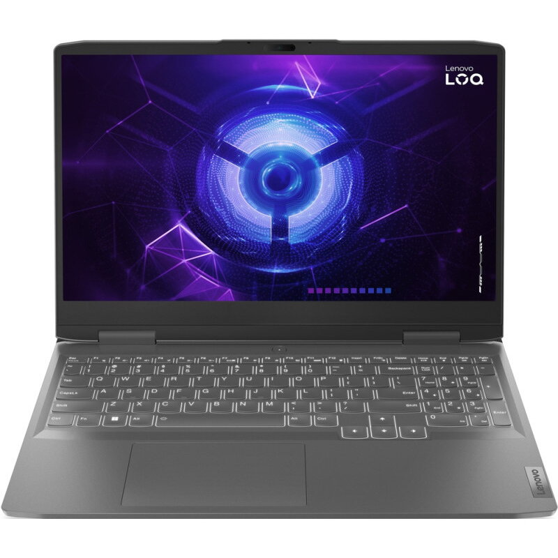 Laptop Gaming Lenovo Loq 15irh8 Cu Procesor Intel® Core™ I5-12450h Pana La 4.4 Ghz, 15.6, Full Hd, 144hz, G-sync, 16gb, 512gb Ssd, Nvidia® Geforce Rtx™ 4060 8gb Gddr6, No Os, Storm Grey