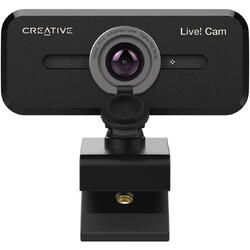 Creative Labs Camere web CREATIVE LIVE! CAM SYNC V2 1080P, Auto Mute si Noise Cancellation, 2 microfoane