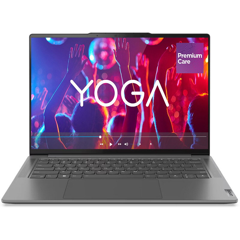 Laptop Ultraportabil Lenovo Yoga Pro 7 14aph8 Cu Procesor Amd Ryzen™ 7 7840hs Pana La 5.1 Ghz, 14.5, 2.5k, Ips, 16gb, 1tb Ssd, Amd Radeon™ 780m Graphics , No Os, Storm Grey, 3y On-site Premium Care
