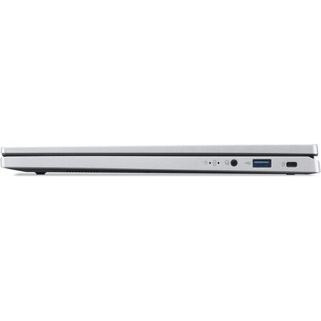 Laptop Acer Aspire 3 Spin A3SP14-31PT cu procesor Intel® Core™ i3-N305 pana la 3.8 GHz, 14", WUXGA, IPS, 8GB DDR5, 512GB SSD, Intel® UHD Graphics, No OS, Pure Silver