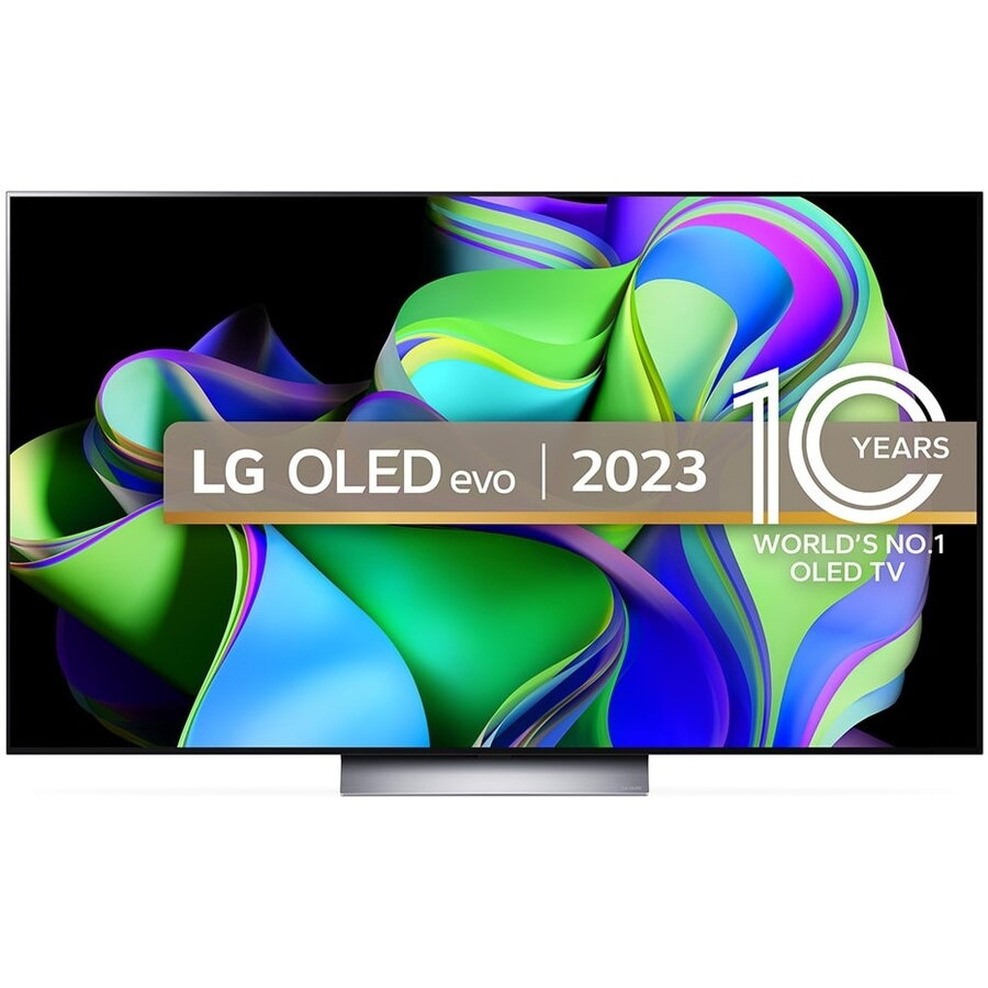 Televizor LG OLED evo 65C31LA, 164 cm, Smart, 4K Ultra HD, 100 Hz, Clasa F (Model 2023)