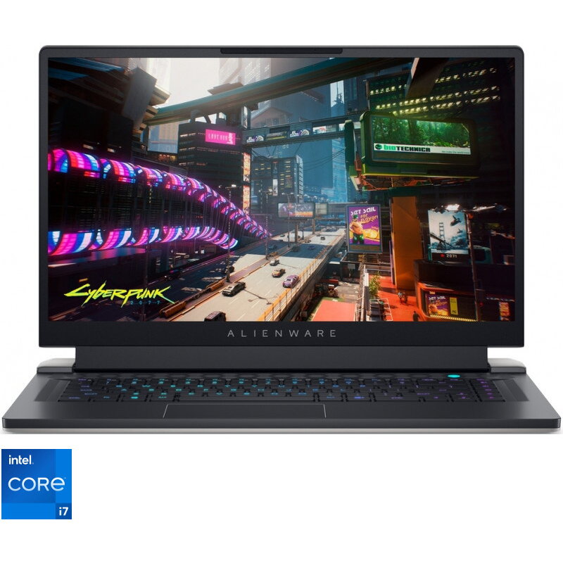 Laptop Alienware Gaming 15.6&#039;&#039; X15 R2, Qhd 240hz G-sync, Procesor Intel® Core™ I7-12700h (24m Cache, Up To 4.70 Ghz), 32gb Ddr5, 1tb Ssd, Geforce Rtx 3080 Ti 16gb, Win 11 Pro, Lunar Light, 3yr Bos