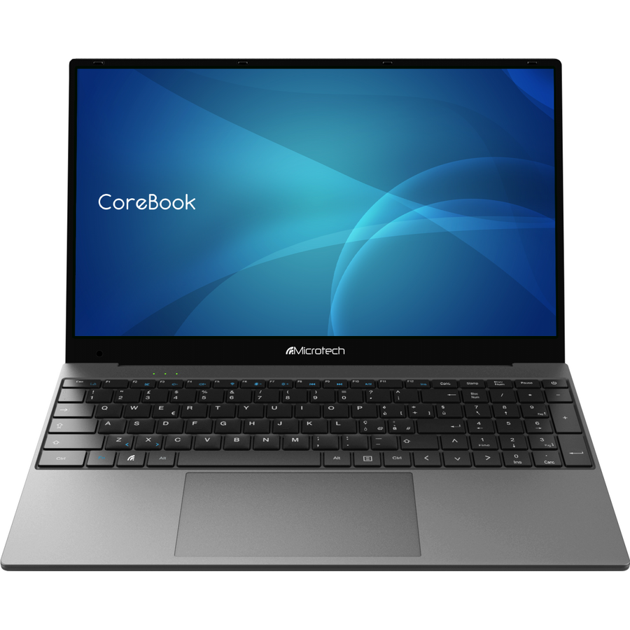 Laptop Microtech CoreBook CB15B/1TBW2LE cu procesor Intel Core Intel® Core™ i7-1065G7, 15.6, Full HD, 16GB, 1TB SSD, Intel® Iris® Plus Graphics, Windows 11 Pro, Grey