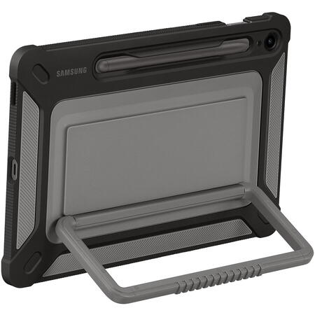 Husa de protectie Outdoor Cover pentru Galaxy Tab S9 FE, Black
