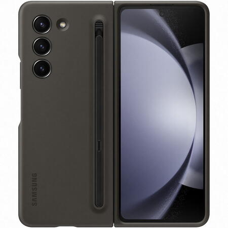 Starter Pack Husa de protectie Slim S-pen Case pentru Galaxy Fold5, Black + Incarcator retea Samsung 25W