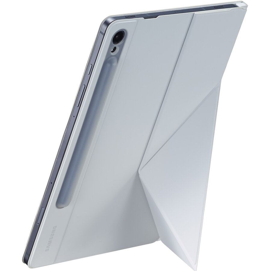 Husa de protectie Smart Book Cover pentru Galaxy Tab S9, White
