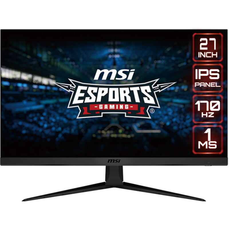 Monitor LED MSI Gaming G2712 27 inch FHD IPS 1 ms 170 Hz FreeSync Premium
